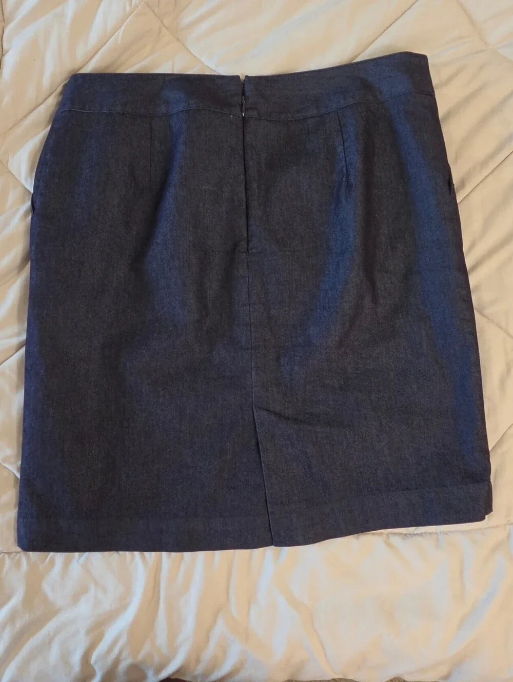 Merona Stretch Dark Denim Pencil Skirt Size 14